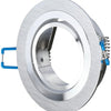 V-tac inbouw spot verstelbaar 50mm rond geborsteld aluminium 5013364