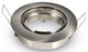 Faretto da incasso V-tac orientabile 50mm tondo in acciaio sabbiato 5013316