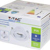 V-tac inbouw spot verstelbaar 50mm rond wit 5013315