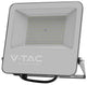 V-tac led bouwlamp 100w 6500k zwart - high lumen - 9332058