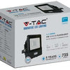 V-tac led bouwlamp | 10w | 3000k | ip65 | met sensor | body zwart - 9335200