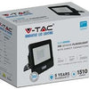 V-tac led bouwlamp 20w 3000k zwart met sensor + kabelinvoer - 9335210