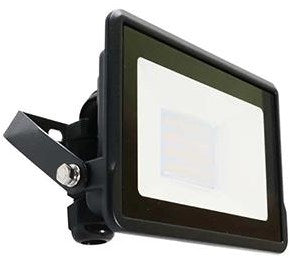 Lampada da cantiere V-tac LED 20w 6500k nera + ingresso cavo - 9332115
