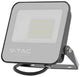 V-tac led bouwlamp 50w 6500k zwart - high lumen - 9332055