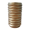 Ptmd macetero lodas oro 12x12x20cm