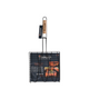 Griglia per pesce Vaggan barbecue nera 28x28 cm