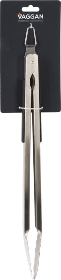 VAGGAN BARBECUE Tang Acciaio inossidabile XL Anti -Slip 51 cm in argento