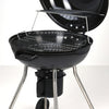 Barbecue a carbone vaggan su ruote Ø 56 cm nero