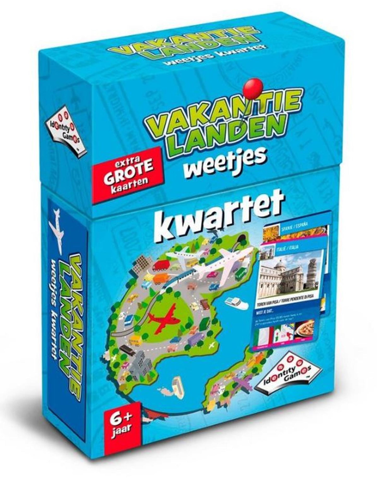 Giochi di identità boosterbox Holiday Paesi Quartetto