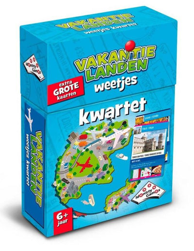 Giochi di identità boosterbox Holiday Paesi Quartetto