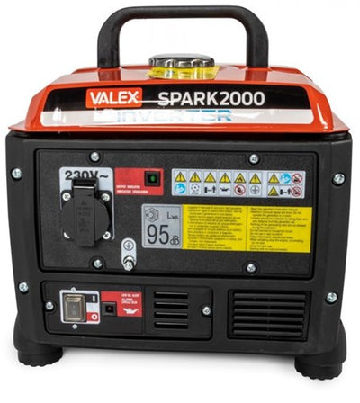 Valex 1371820 | Generador de 4 tiempos con inversor | máx. 1200 vatios | chispa 2000 - v1371820