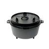 Valhal Dutch Oven Ghisa con gambe all'aperto 8 L