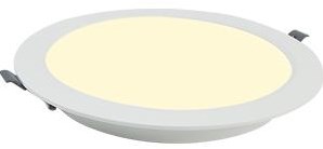 Varnalux pannello led downlight 6w bianco 4000k base ø118mm - 9000050