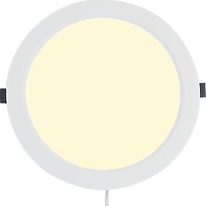 Varnalux pannello led downlight 6w bianco 4000k base ø118mm - 9000050