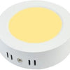 Pannello LED Enzo Varnalux da superficie 18w bianco 3000k base 226mm rotondo - 9000530