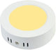 Enzo varnalux panel LED de superficie 18w blanco 3000k basic 226mm redondo - 9000530