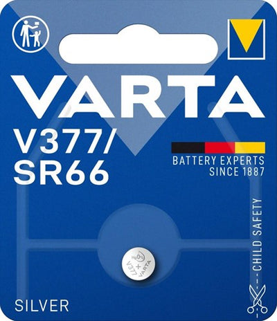 Varta 377 sr66 al pezzo nel blister 2913530