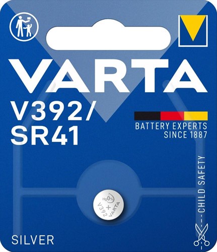 Varta 392 sr41 per stuk op blister 2913560