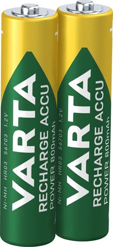 Varta Batería recargable AAA 800MAH (P2)