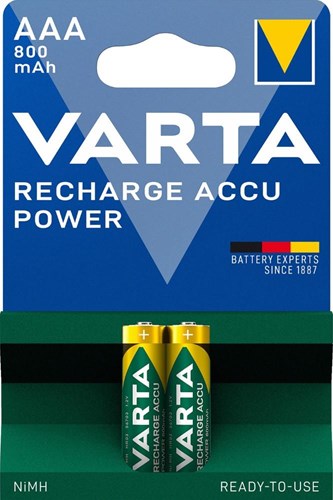 Varta Batería recargable AAA 800MAH (P2)