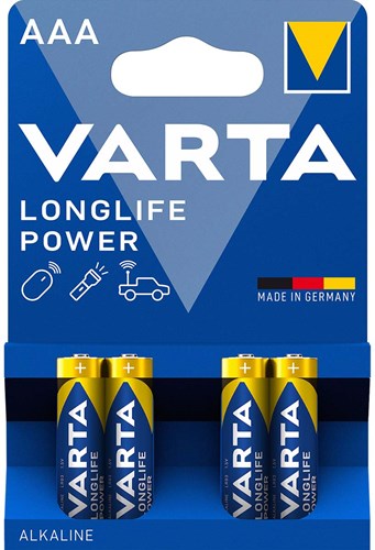 Varta AAA LR03 Mini Penlite Alkaline por 4 piezas en el mapa