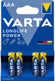 VARTA AAA LR03 Mini Penlite Alcalino per 4 pezzi su mappa
