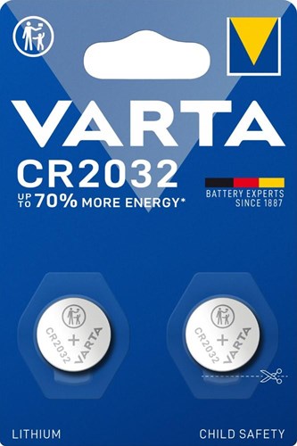 Varta CR2032 Batterías de celda Knoop 2 piezas