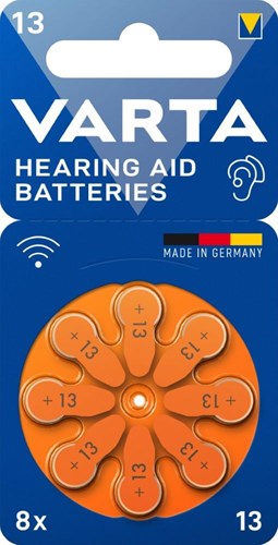 Batteria acustica Varta v13 blister(8) - 3221902