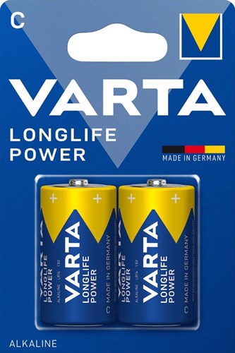 VARTA C LR14 ARSE INGLESE ALKALINE PER 2 pezzi su mappa