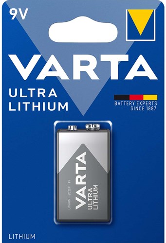 Batt of Ultra Lithium Block 9V