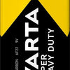 Varta Superlife 9V. Carbonio di zinco. per unità. (Pacchetto sospeso)