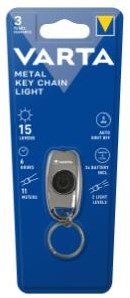 Flashlight Varta Metal Key Chain Light