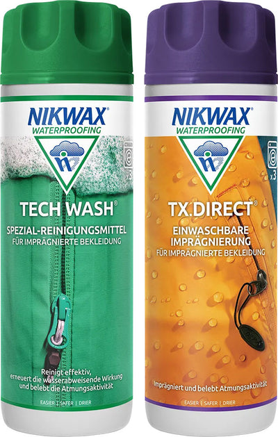 Nikwax tech wash + tx-direct - detergente