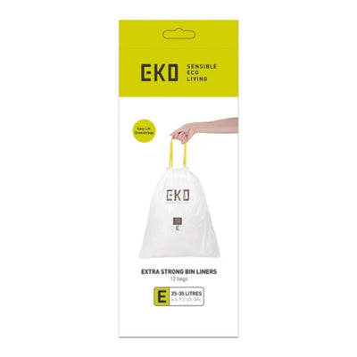 Eko Eko Waste Borse Tipo E 25-35 litri rotoli con 12 borse per rifiuti