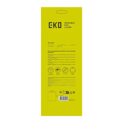 Sacca di scarto Eko Eko Tipo F 40-60 litri rotoli con 12 borse per rifiuti