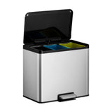 Eko Eko pedale bin essenziale 3x9 l matzilverklegig - afbeelding 2