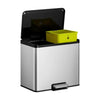 Eko Eko Pedal Bin esencial 2x15 L Matzilverkley