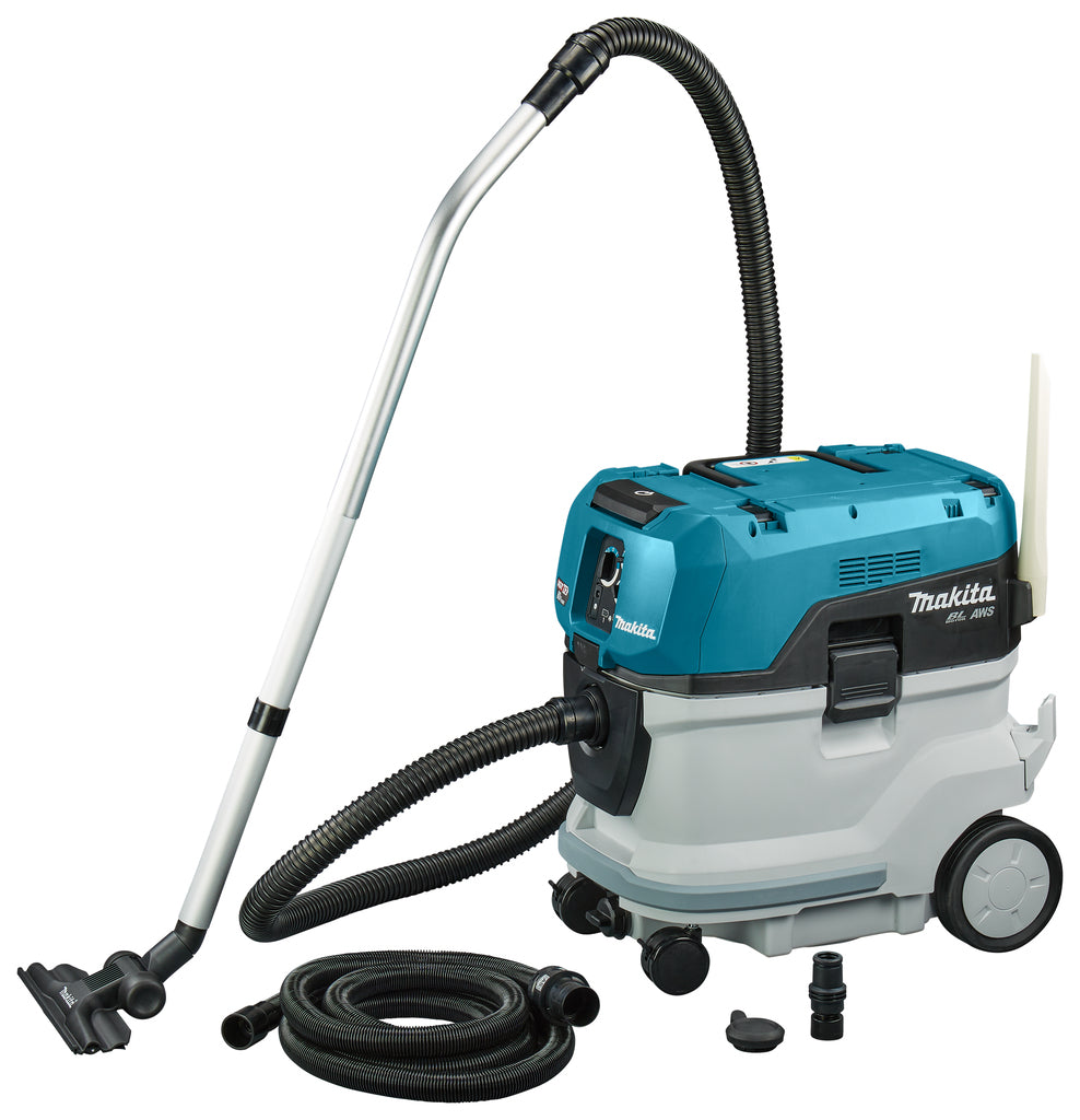 Aspirapolvere Makita a batteria per liquidi e asciutti classe m xgt 2x40v max nudo