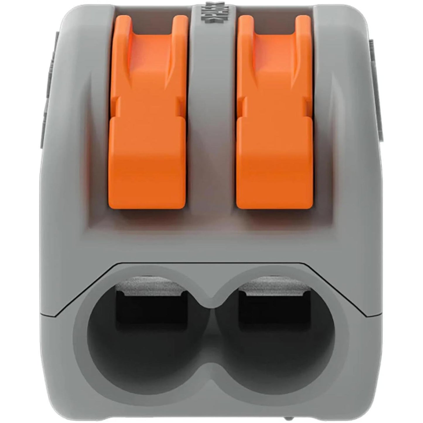Abrazadera de soldadura Wago 2 veces 0,14-4,0qmm fija flexible | 50 piezas