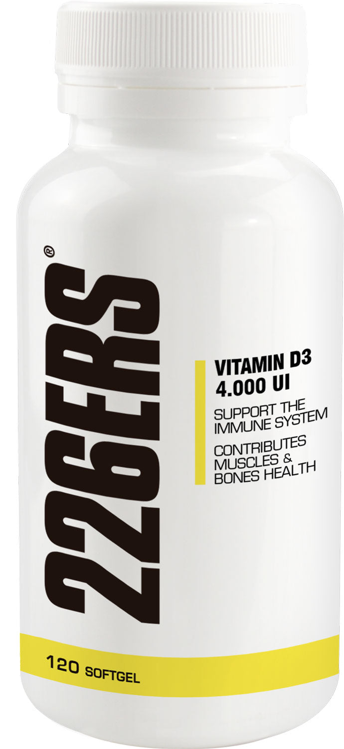 226ers vitamina d3 4000 i.u. 120 cápsulas blandas
