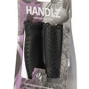 Velo Handle Leather 92 127mm Black (pair)