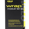 Velo handvat stuurtape gel, zwart met kurkprint
