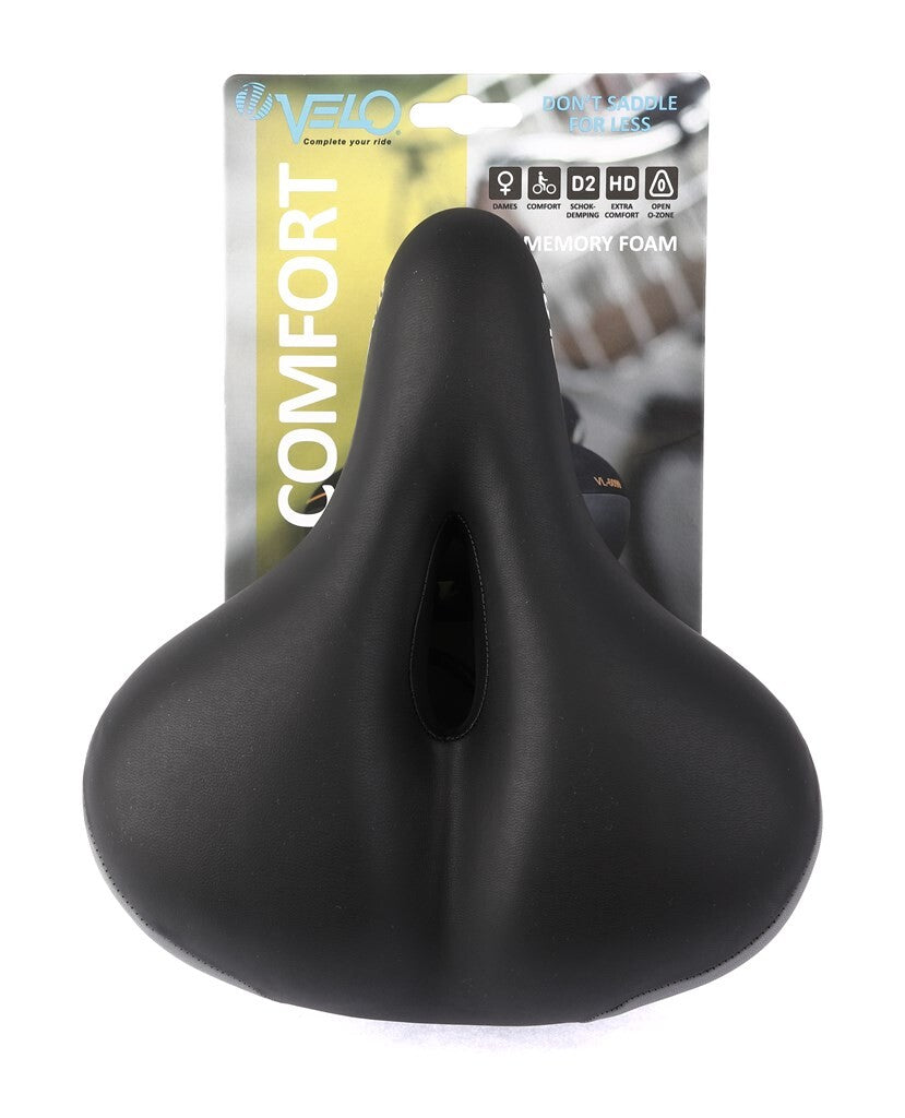 Velo Saddle Sillín Touring de felpa para mujer, espuma viscoelástica 3016075MF