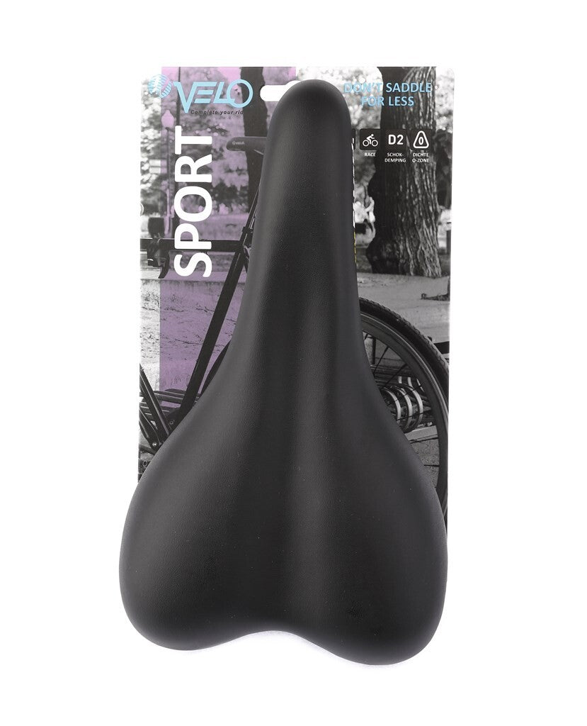 Velo sella peluche sportivo VL-3011 nero