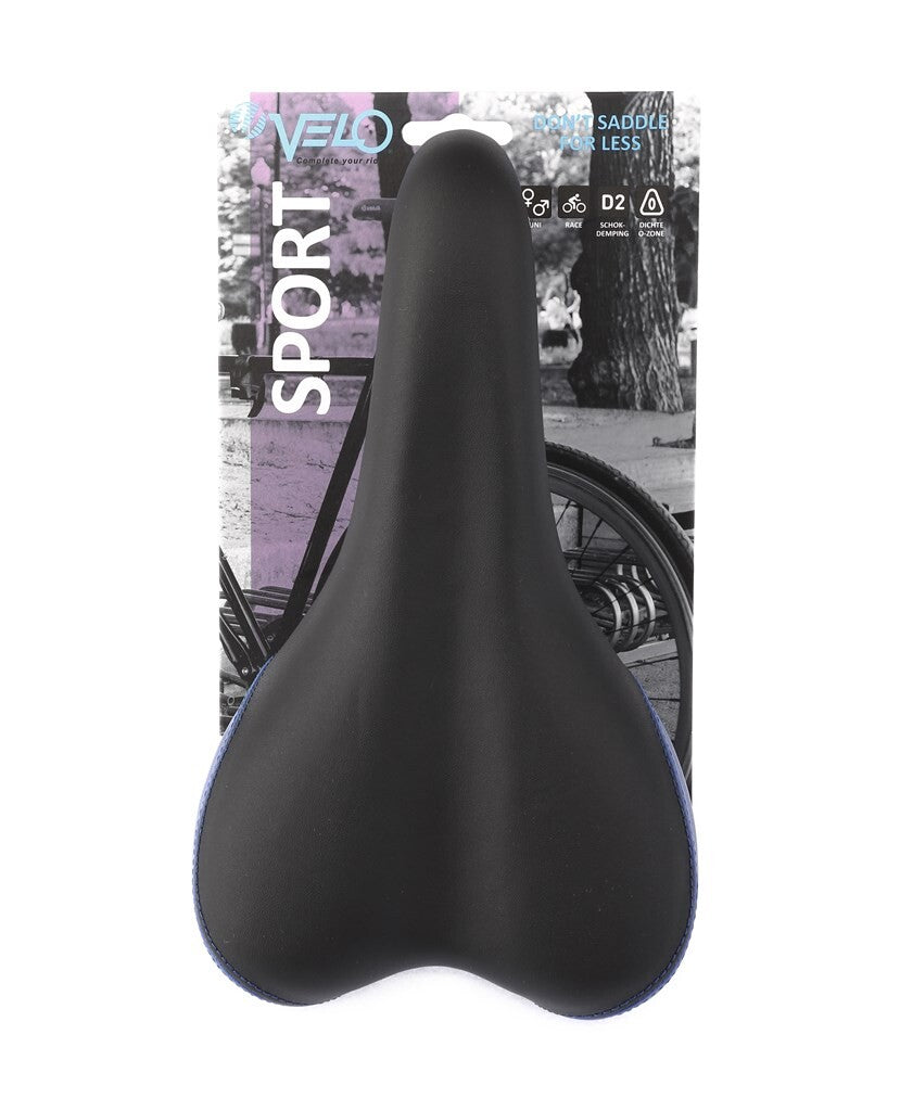 Sella Velo Plush Sport VL-3011 blu nero