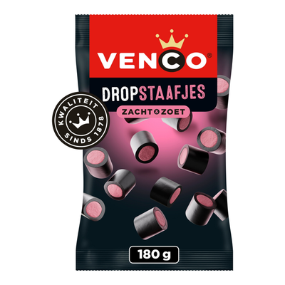 Venco palitos de regaliz bolsa (12x 180 gr)