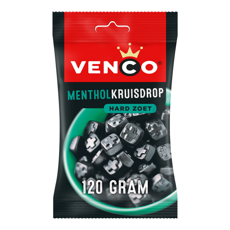 Venco mentolo croce liquirizia (12x120gr)
