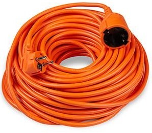 Prolunga | pvc | arancione | 2x1,5qmm | 20m| tecnica