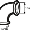 Cornat galva knie vv 5 4 90gr (90) - vfb9054