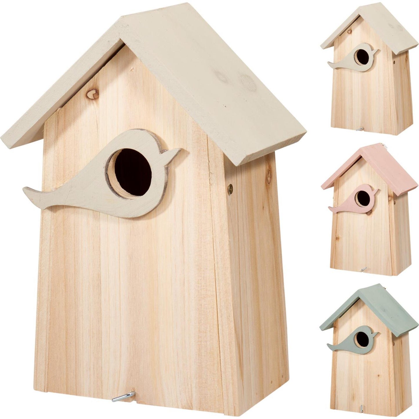Pajarera Pro Garden madera 16x10x23cm